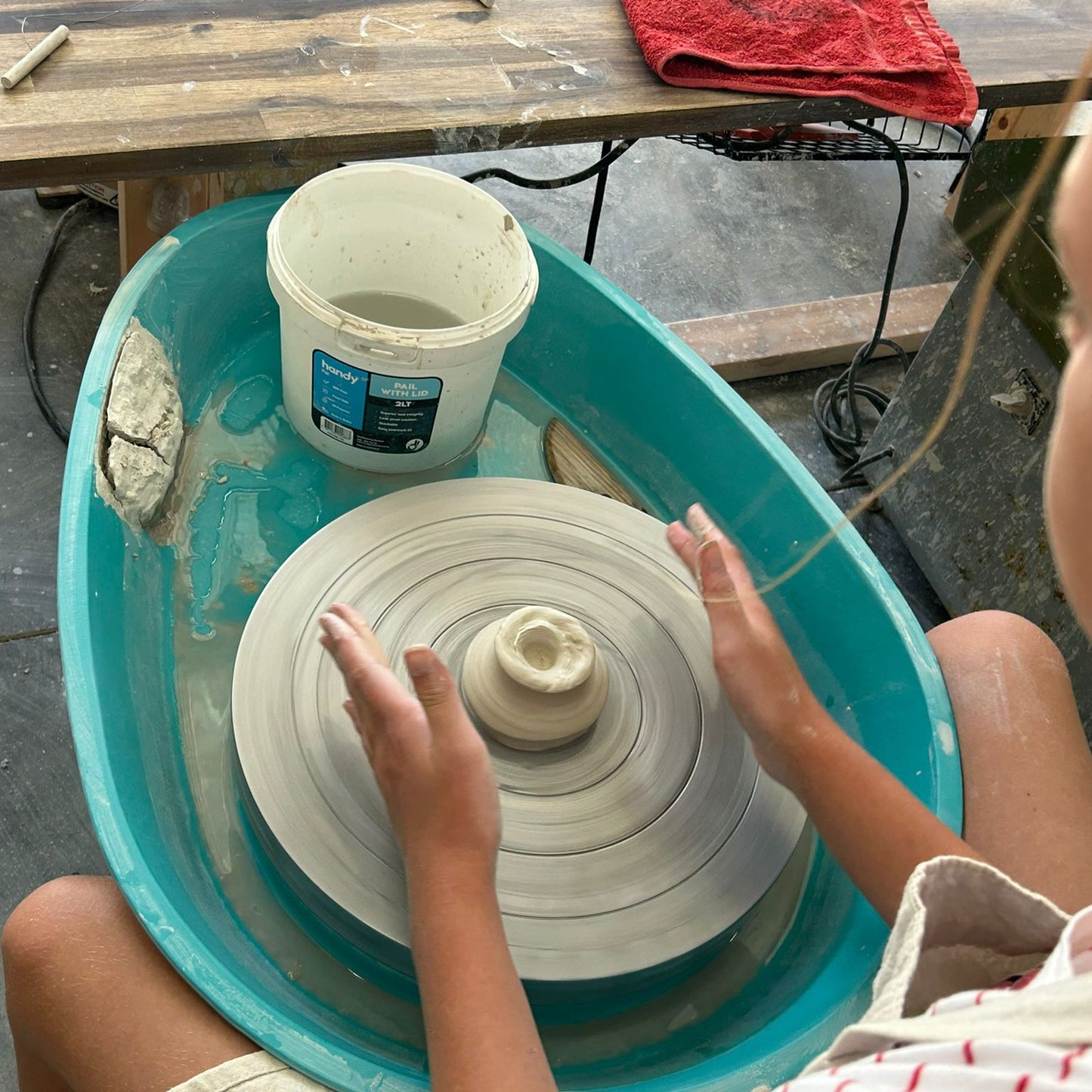 School Holidays September 2025 - Wheel Throwing
