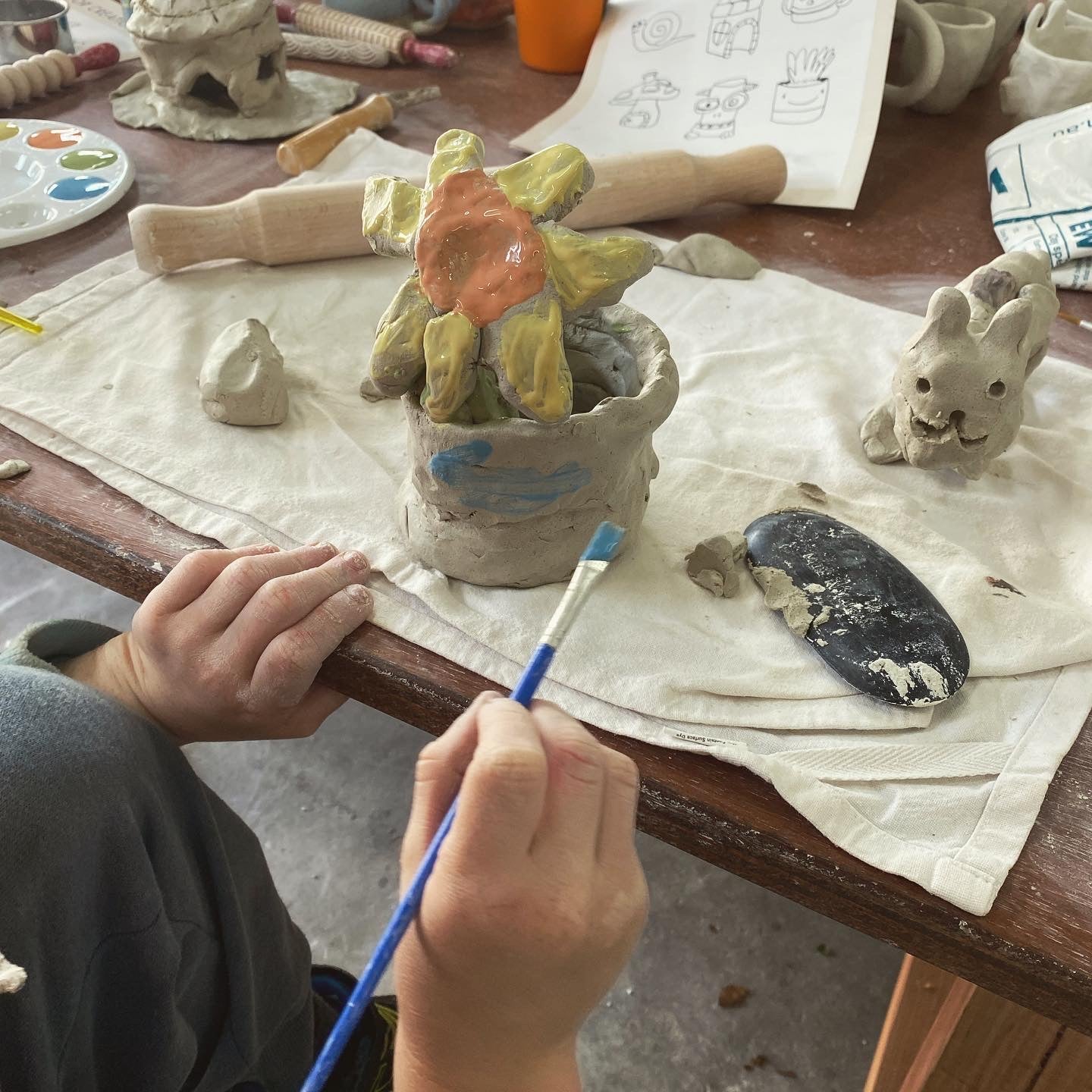 School Holiday Programme - HAND BUILDING WITH CLAY