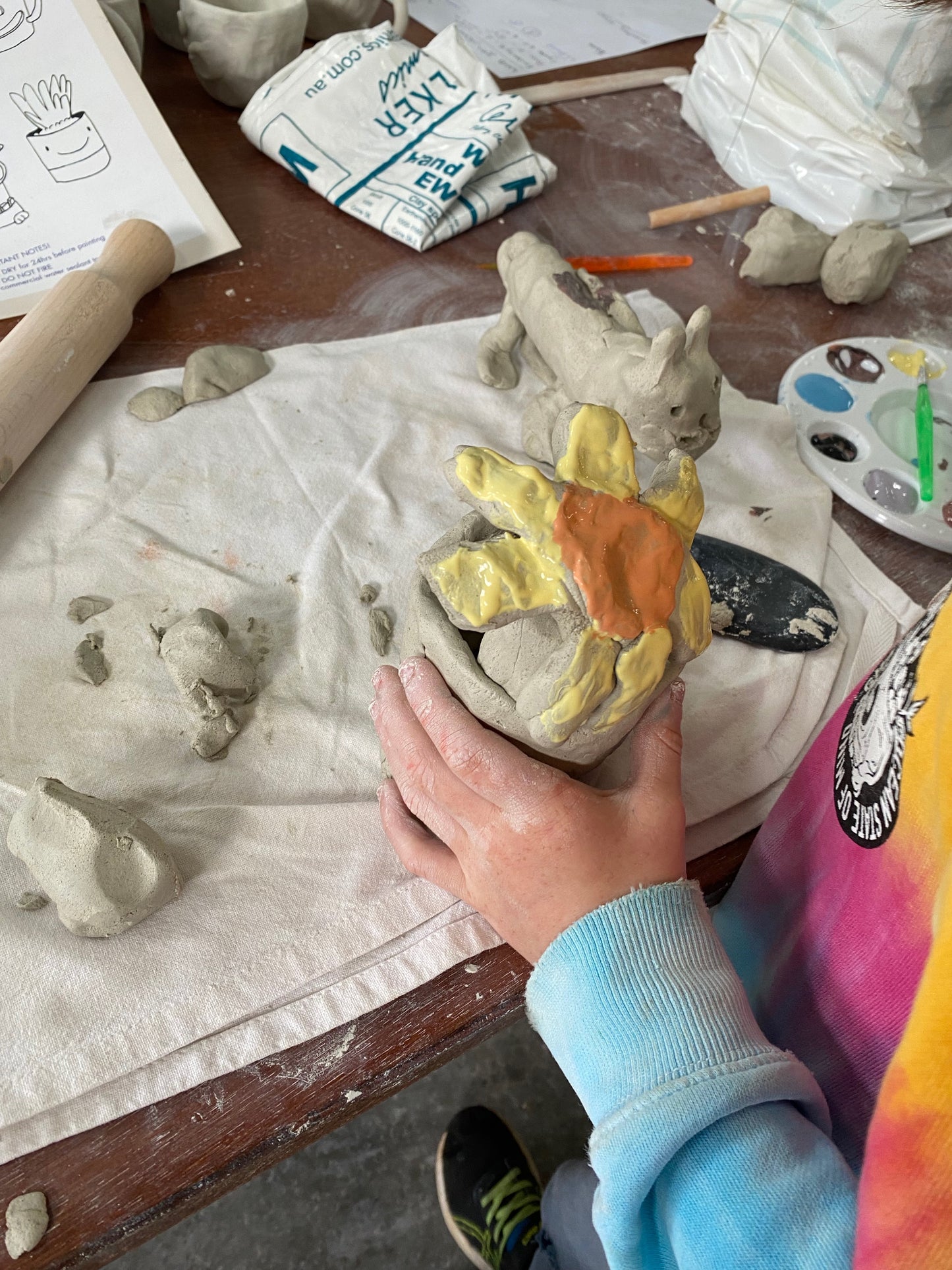 School Holiday Programme - HAND BUILDING WITH CLAY